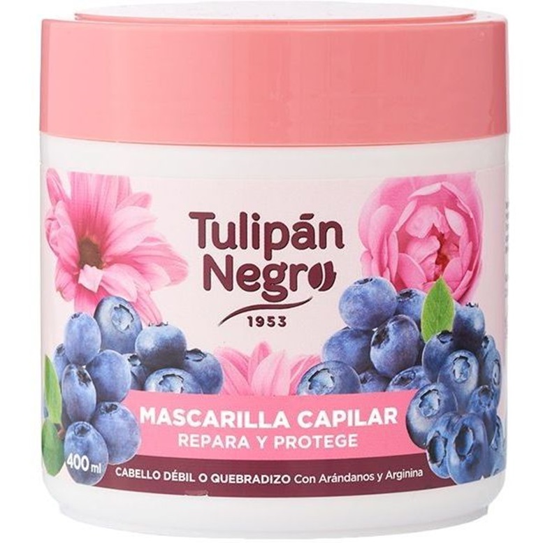 Маска для волосся Tulipan Negro Hair Repairs & Protects Mask 400 мл - фото 1