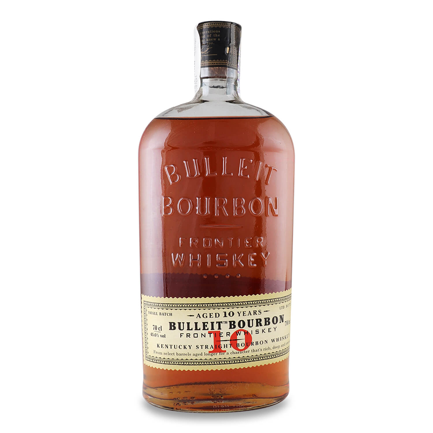 Бурбон Bulleit 10 YO Kentucky Straight Bourbon Whiskey, 45,6%, 0,7 л (772631) - фото 1