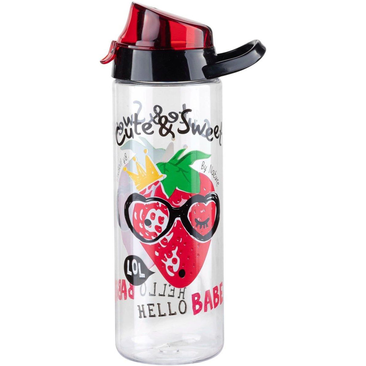 Бутылка пластиковая для воды Florina Dream Strawberry 750 мл (4B9633_St) - фото 1