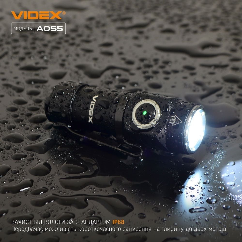 Портативний світлодіодний ліхтарик Videx VLF-A055 600 Lm 5700 K (VLF-A055) - фото 12