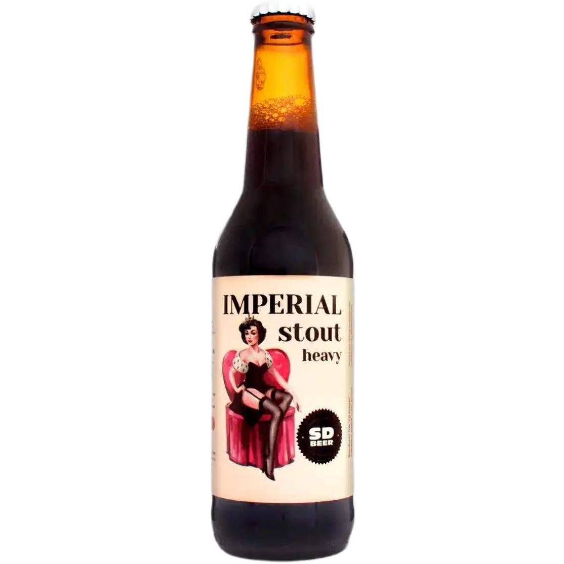 Пиво Uncle Beer Imperial Heavy Stout верхового брожения 8.5% 0.33 л - фото 1