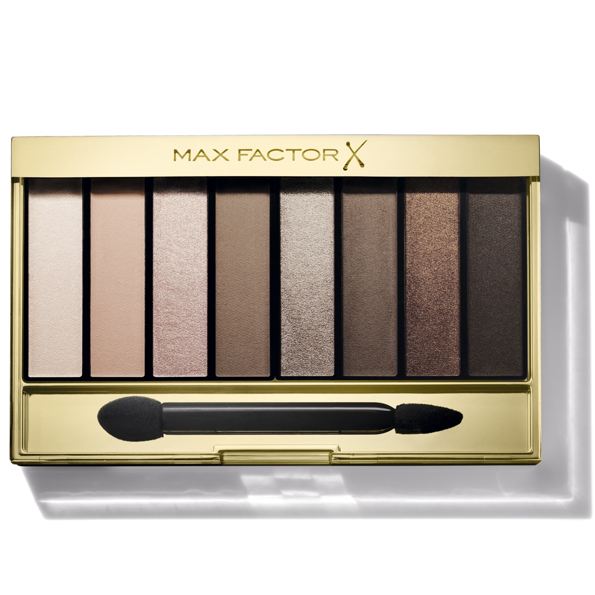 Палетка теней для век Max Factor Masterpiece Nude Palette, тон 01 (Cappuccino Nudes New), 6,5 г (8000018709056) - фото 1