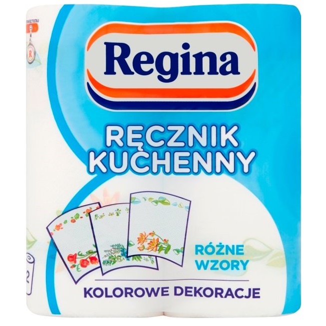 Бумажные полотенца Regina, двухслойные, 2 рулона (414695) - фото 1