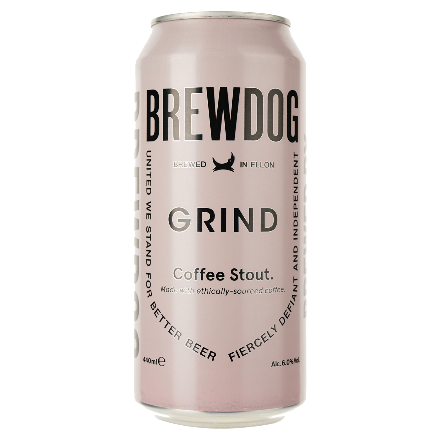 Пиво BrewDog Grind темне 6% 0.44 л з/б - фото 1