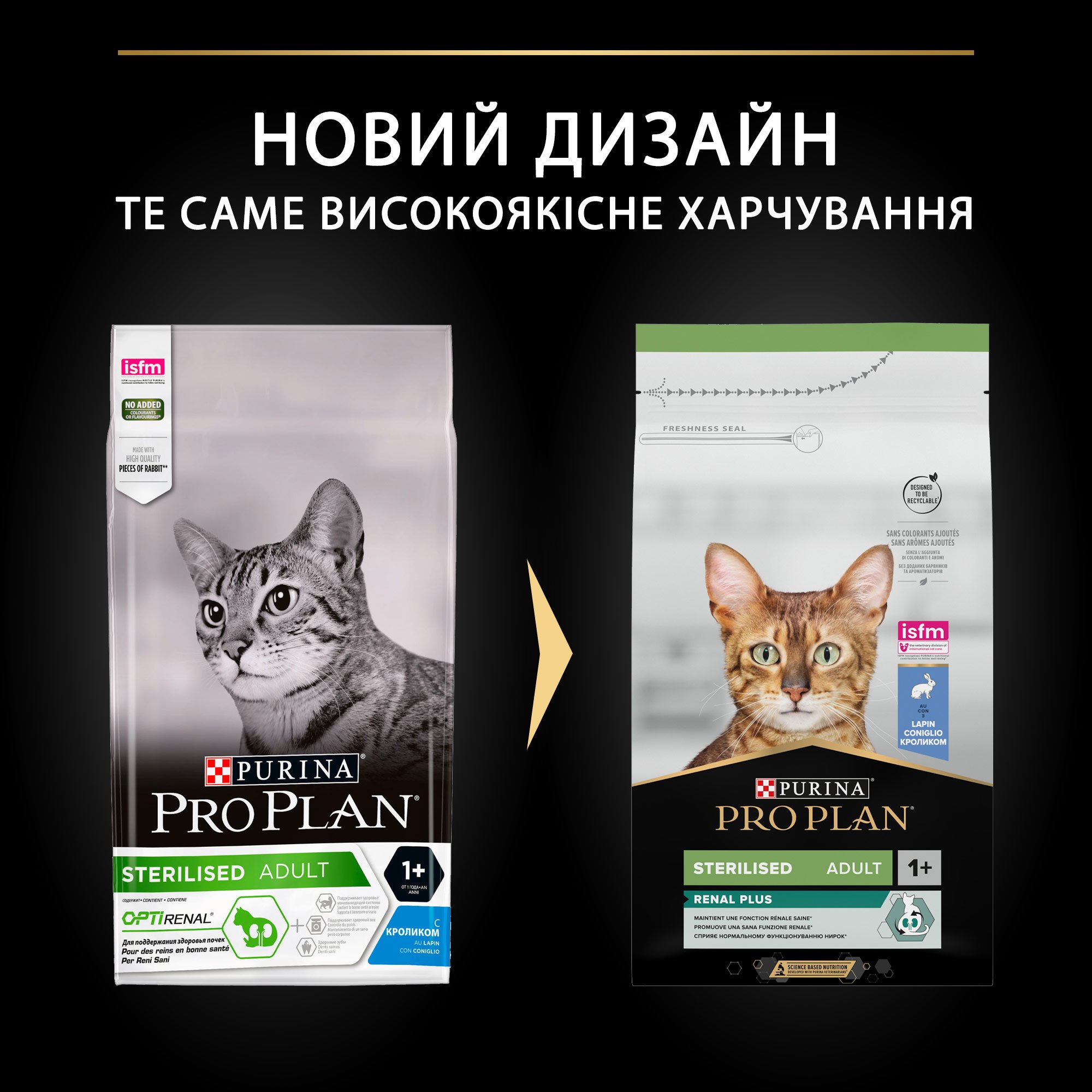 Сухой корм для стерилизованных кошек Purina Pro Plan Sterilised Adult 1+ Renal Plus с кроликом 1.5 кг (12369077) - фото 9