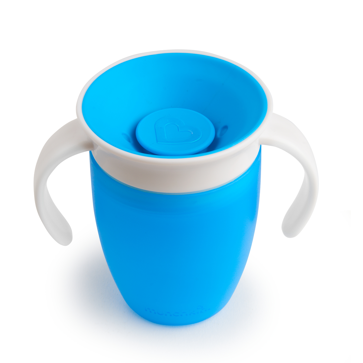 Чашка непроливна Munchkin Miracle 360 з ручками, 207 мл, блакитний (01209401.01) - фото 1