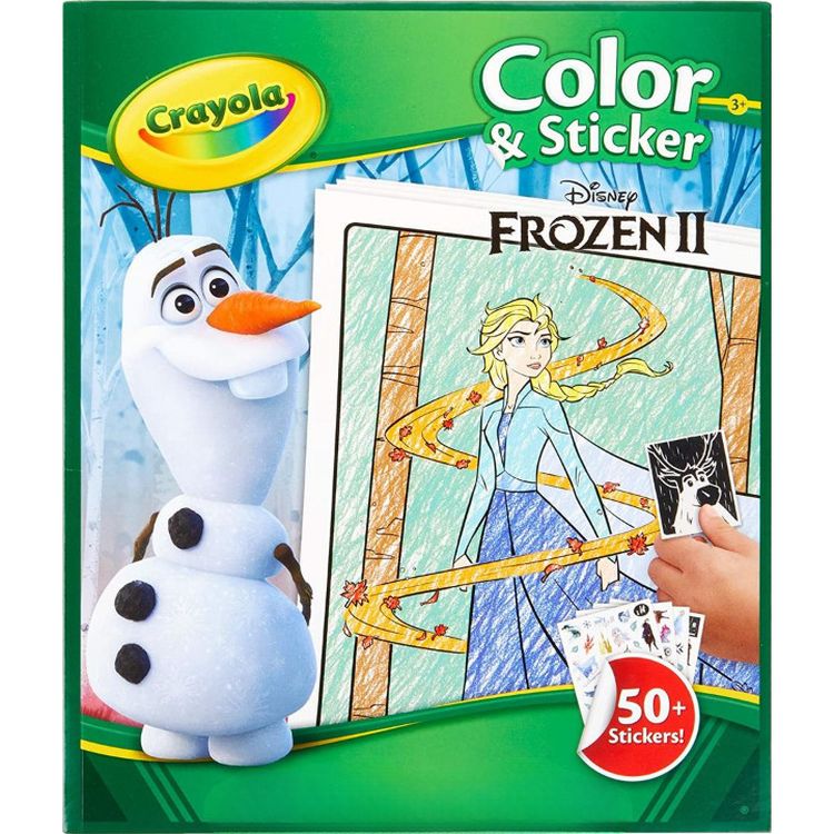 Раскраска Crayola Frozen Холодное сердце, с наклейками, 32 страницы (04-5864) - фото 1