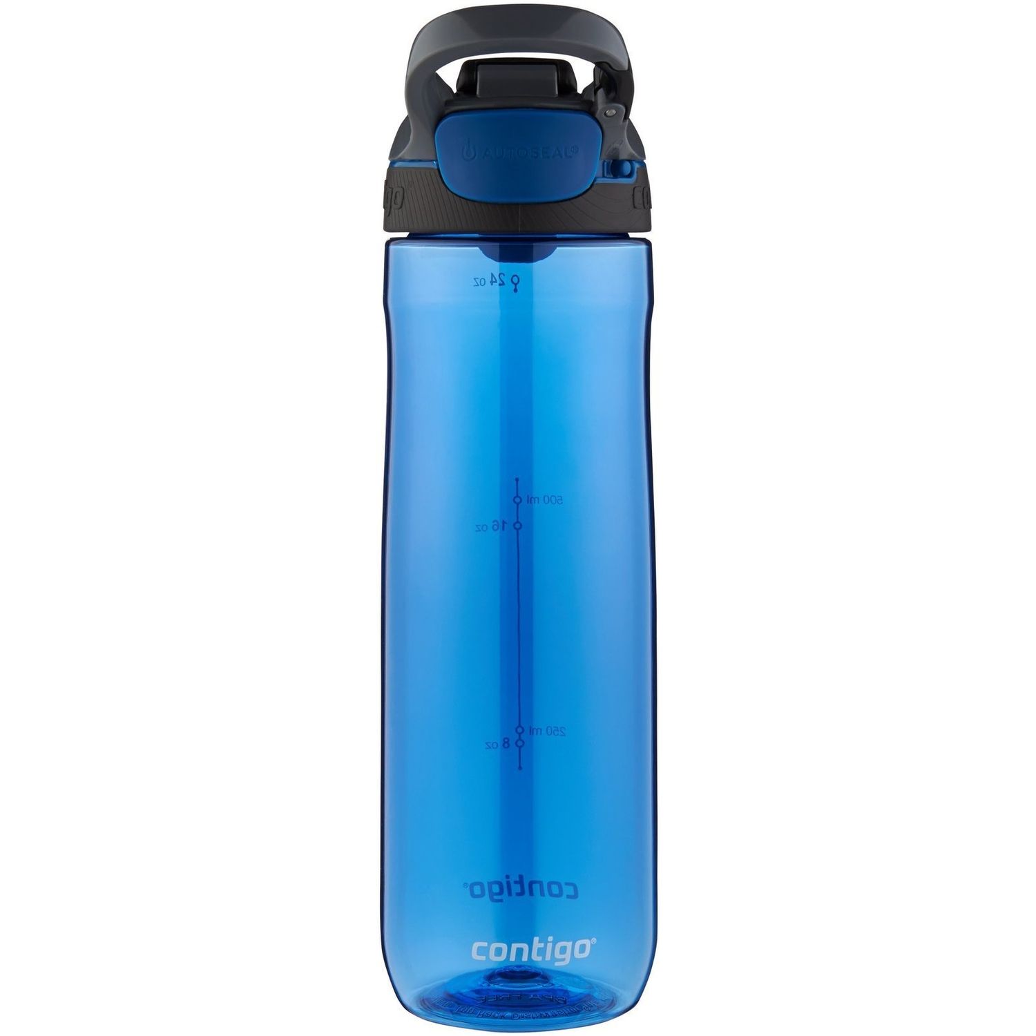 Бутылка для воды Contigo Cortland Monaco/Gray спортивная синяя 0.72 л (2191386) - фото 2