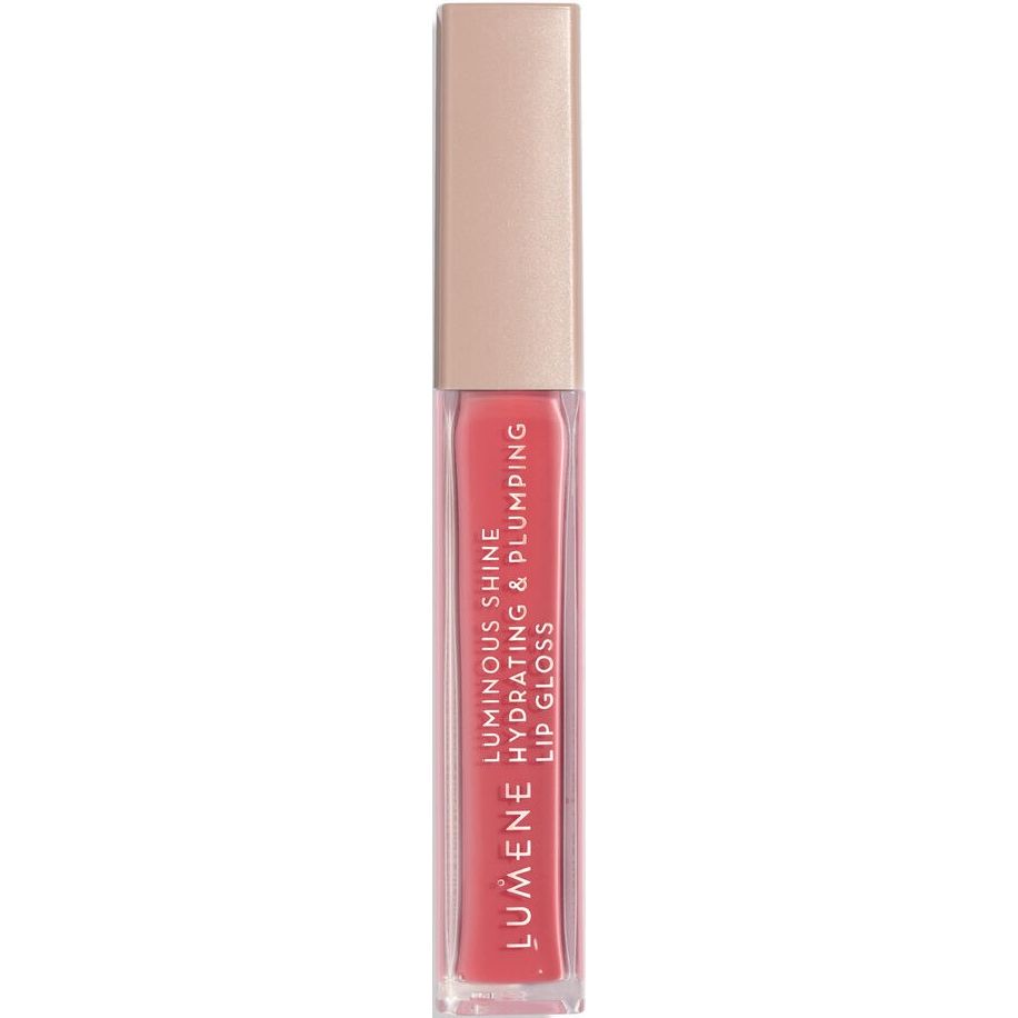 Блиск для губ Lumene Luminous Shine Hydrating & Plumping Lip Gloss відтінок 4 (Peach pink) 5 мл - фото 1
