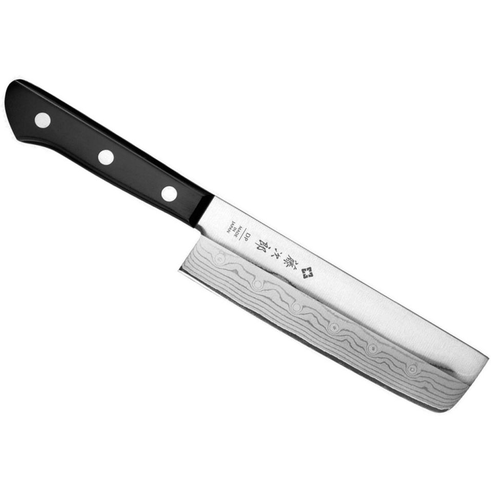 Кухонный нож Tojiro Накири 165 мм Черный 000279653 - фото 1
