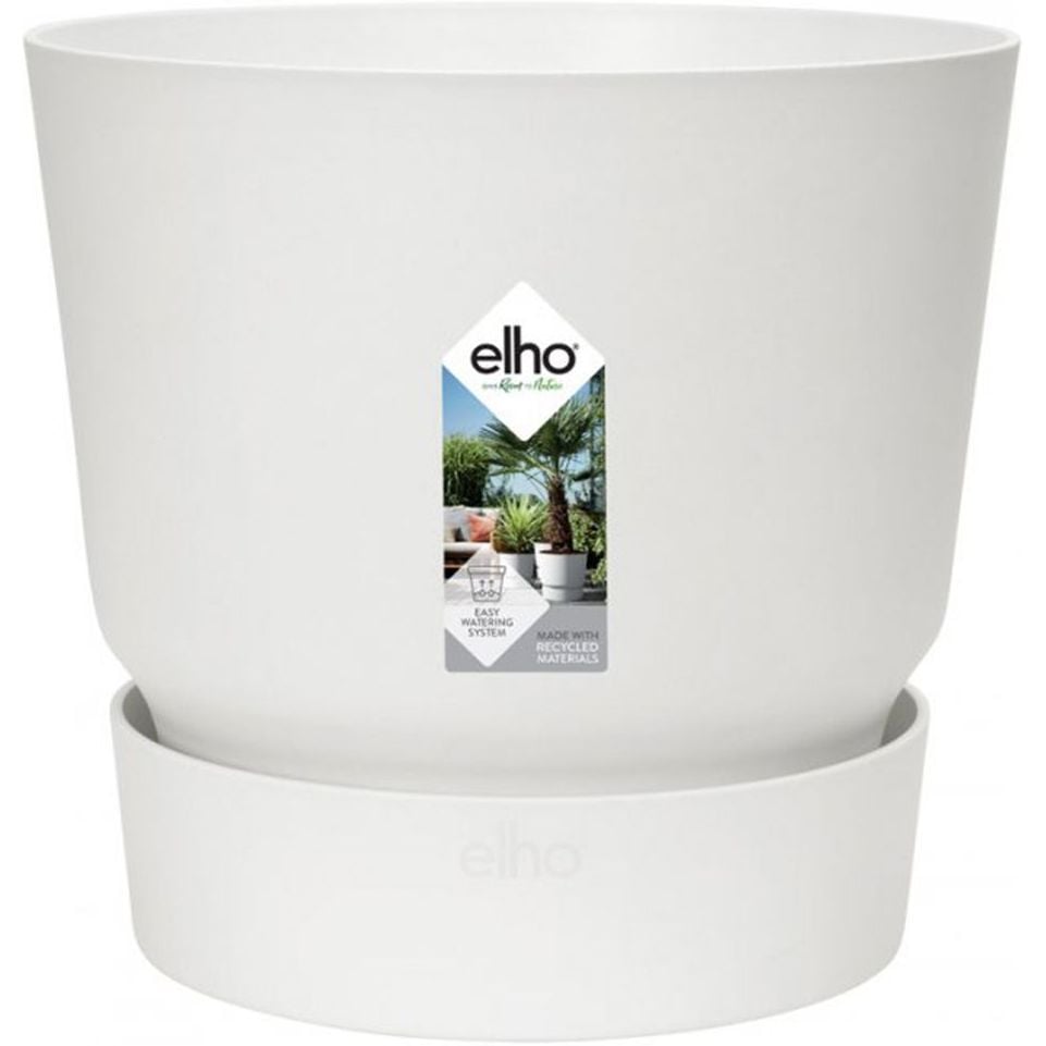 Вазон Elho Greenville round, 16 см, белый (493233) - фото 2