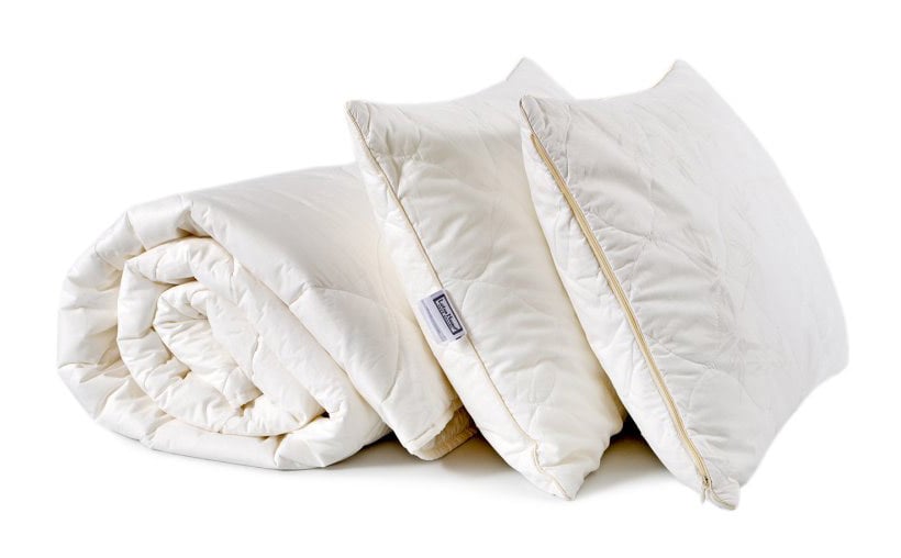 Одеяло с подушками Lotus Home Bamboo Extra, евростандарт, молочное (svt-2000022304153) - фото 2