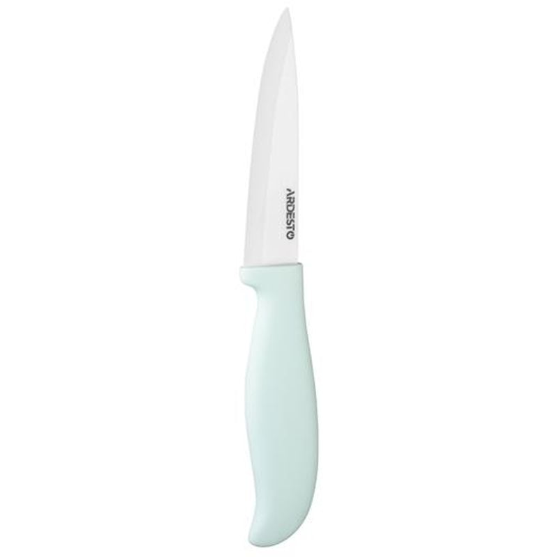 Нож керамический Ardesto Fresh, 20,5 см, голубой тифани (AR2120CT) - фото 1