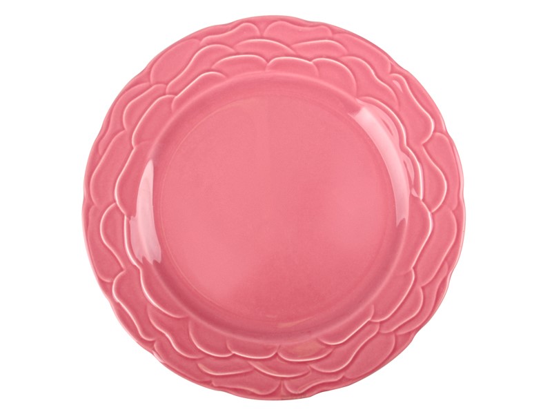 Тарелка Kutahya Porselen Атена, темно-розовая, 28 см (942-021) - фото 1