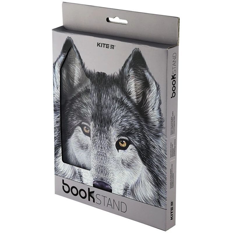Підставка для книг Kite Wolf металева (K24-390-2) - фото 4