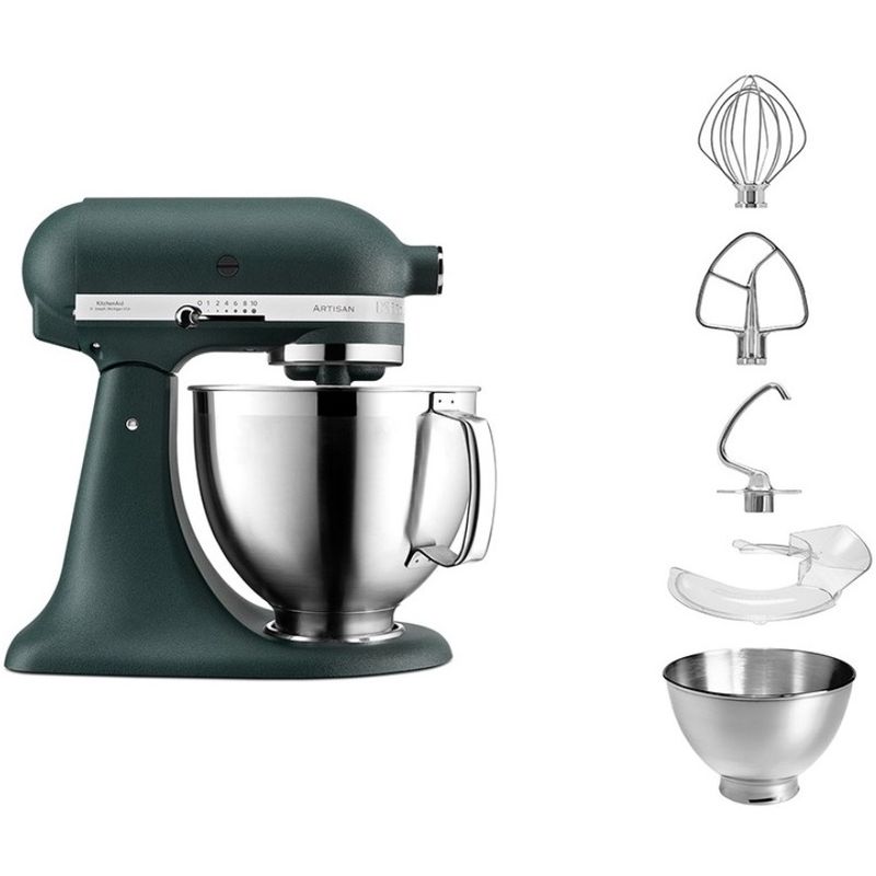 Планетарный миксер KitchenAid Artisan 4.8 л пальмовый (5KSM185PSEPP) - фото 2