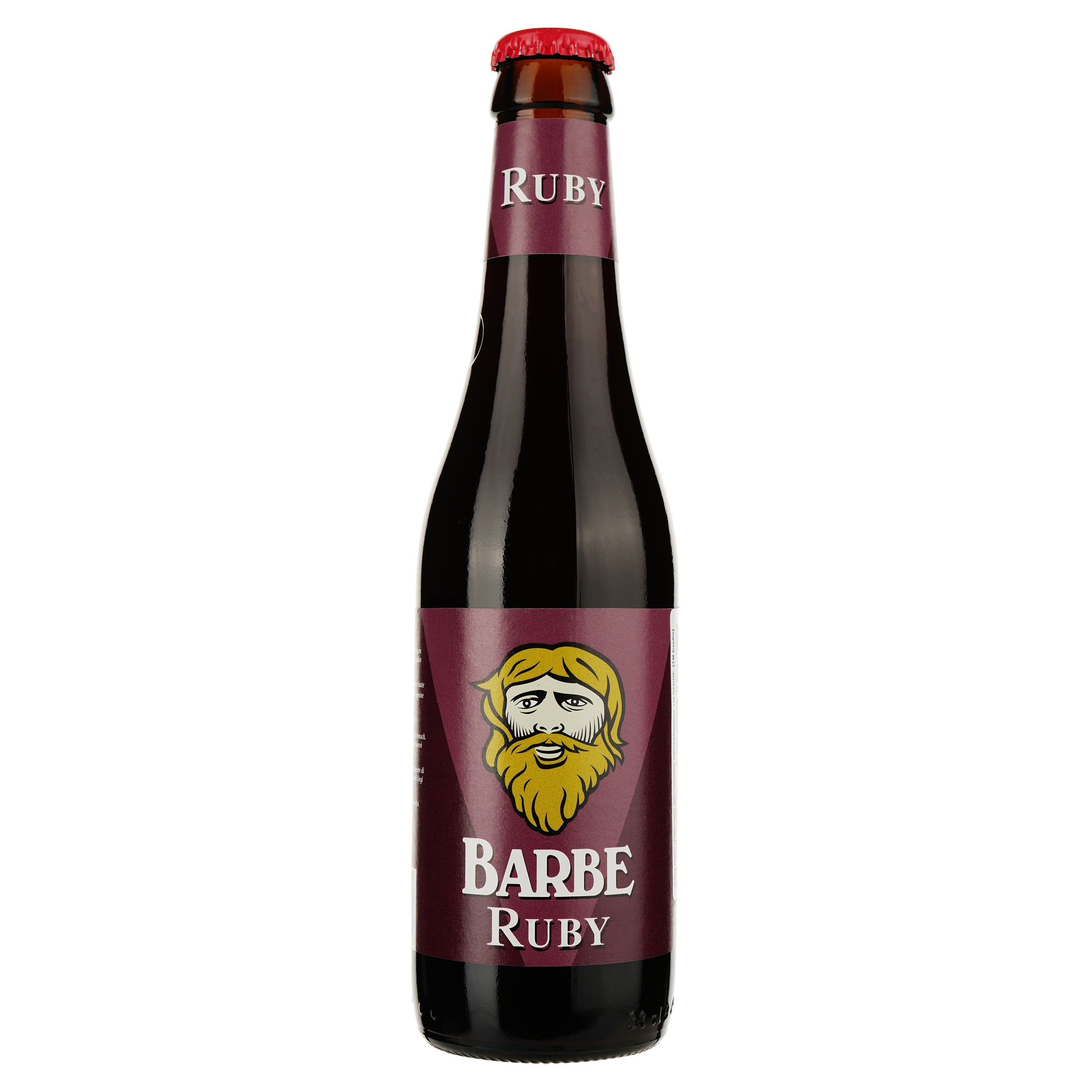 Пиво Barbe Ruby Рубиновое фильтрованное пастер, 7,7% 0,33 л (696333) - фото 1