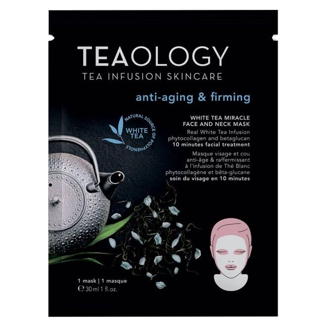 Маска для обличчя та шиї Teaology White tea 30 мл (8050148500131) - фото 1