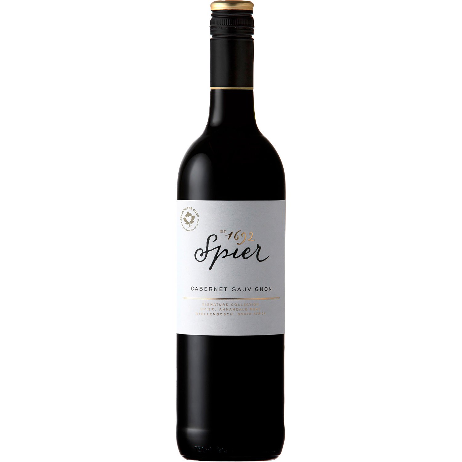 Вино Spier Wines Spier Signature Cabernet Sauvignon, червоне, сухе, 0,75 л - фото 1