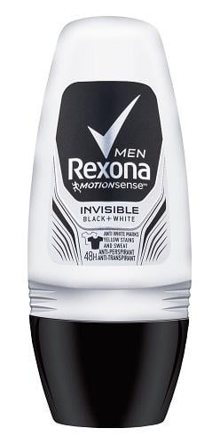 Дезодорант-антиперспірант Rexona Men Невидимий на чорному і білому, 50 мл - фото 1