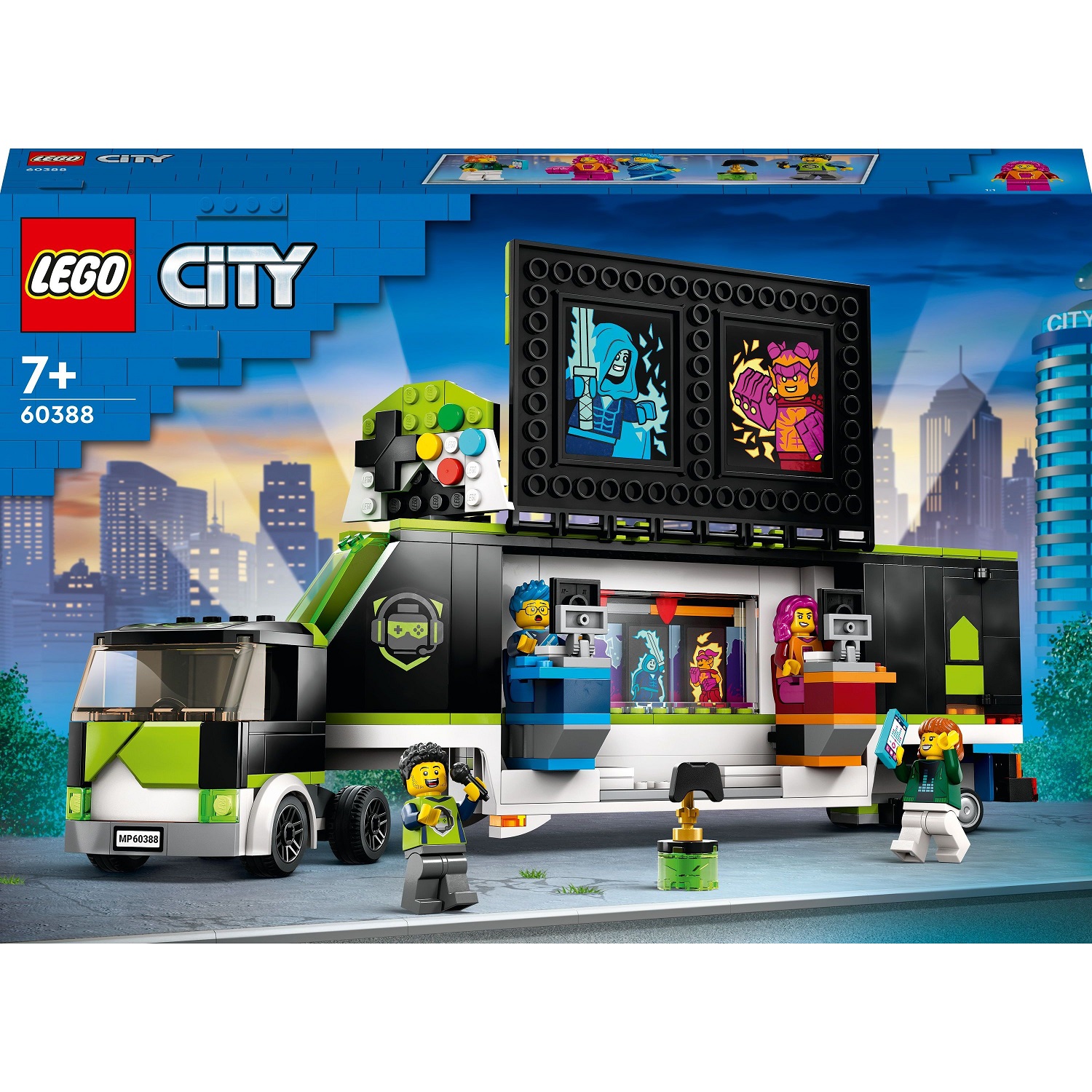 Конструктор LEGO City Вантажівка для ігрового турне, 344 деталей (60388) - фото 1