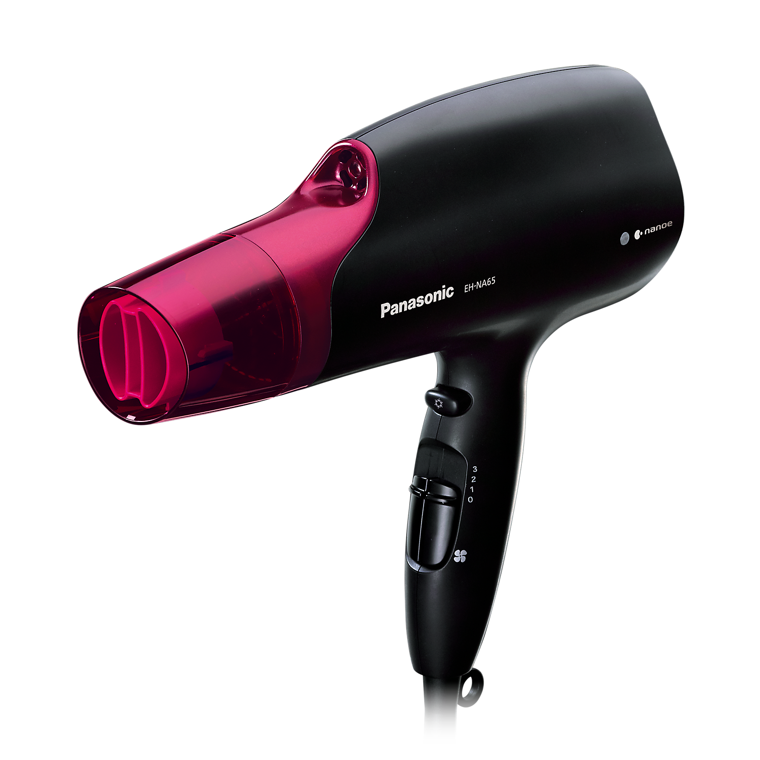Фен для волосся Panasonic Nanoe care чорно-бордовий - фото 3