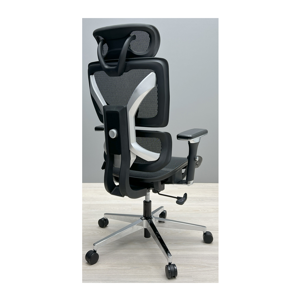 Кресло офисное Richman Перфоманс Хром Synchro сетка черный (RCM-1070) - фото 4