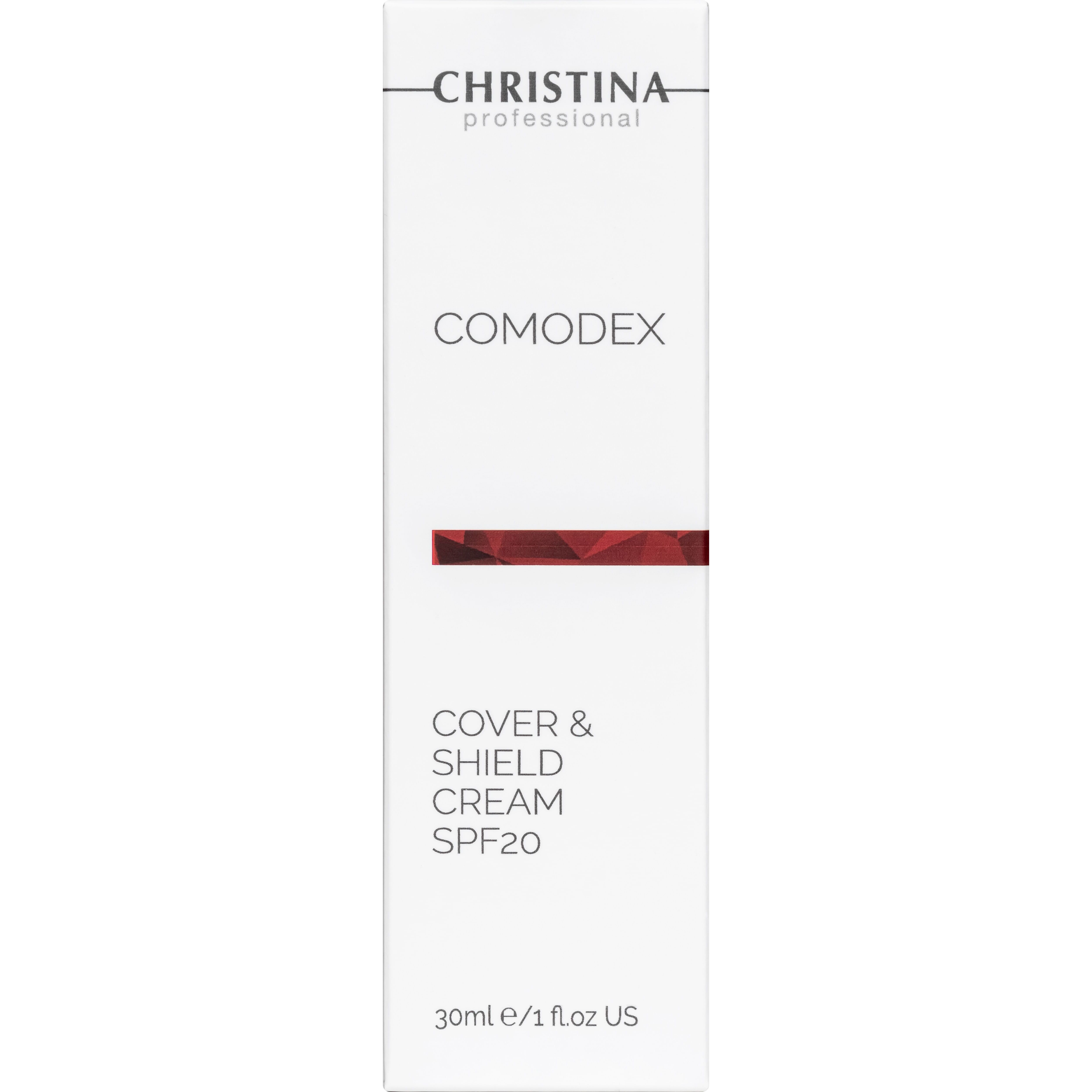 Крем для обличчя Christina Comodex Cover & Shield Cream SPF 20 з тонуючим ефектом 30 мл - фото 2