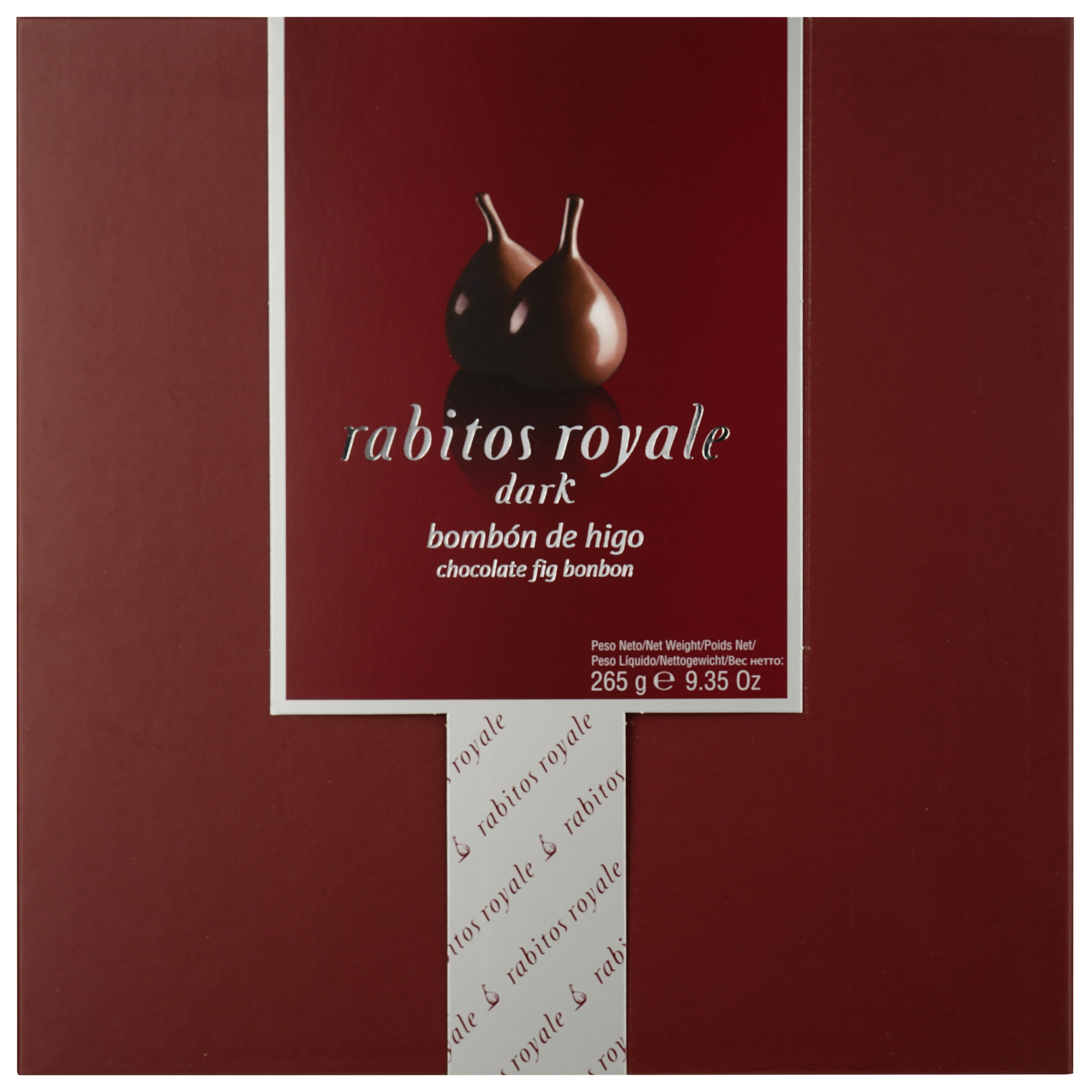 Цукерки Rabitos Royale інжир у темному шоколаді, 265 г - фото 1