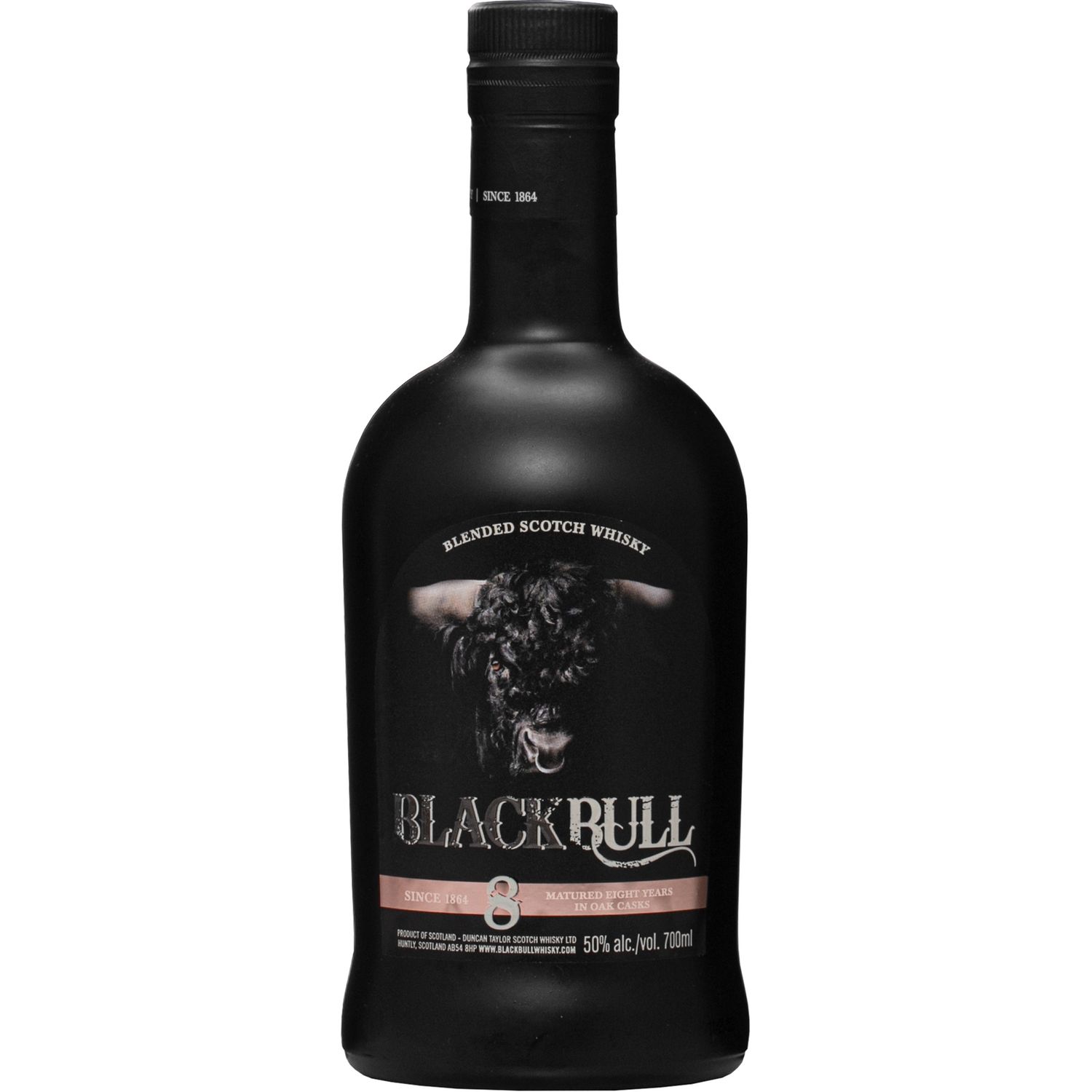 Виски Black Bull 8 yo Blended Scotch Whisky, 50%, 0,7 л - фото 1