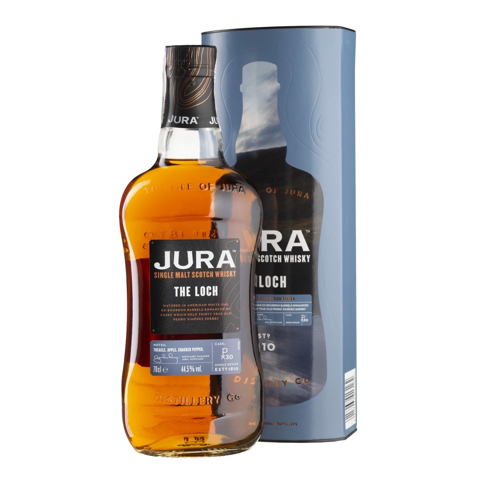 Виски Isle of Jura The Loch Single Malt Scotch Whisky, 44,5%, 0,7 л - фото 1