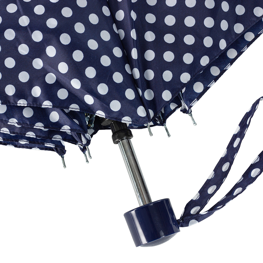 Жіноча складана парасолька механічна Incognito 91 см синя - фото 5