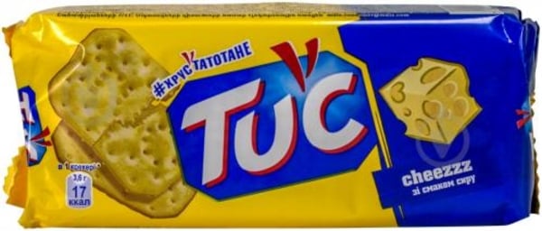 Крекер Tuc солоний із сиром 100 г (434741) - фото 1