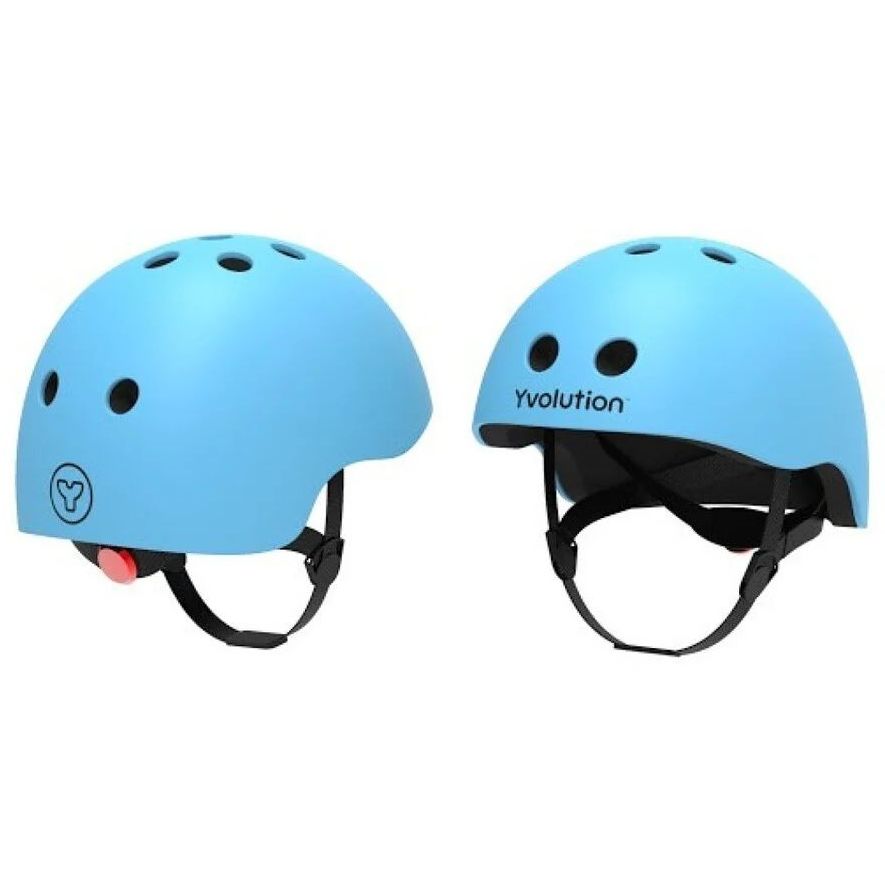 Защитный шлем Yvolution, S (44-52 см), голубой (YA21B9) - фото 2