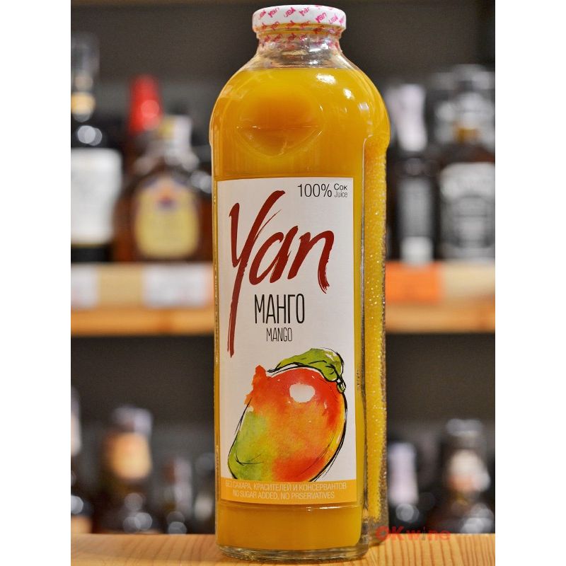 Сік Yan манго без цукру 930 мл - фото 2