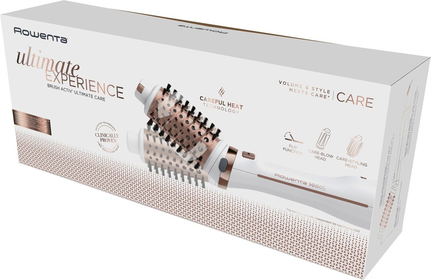 Фен-щітка Rowenta Brush Activ' Ultimate Care, білий (CF9720F0) - фото 4