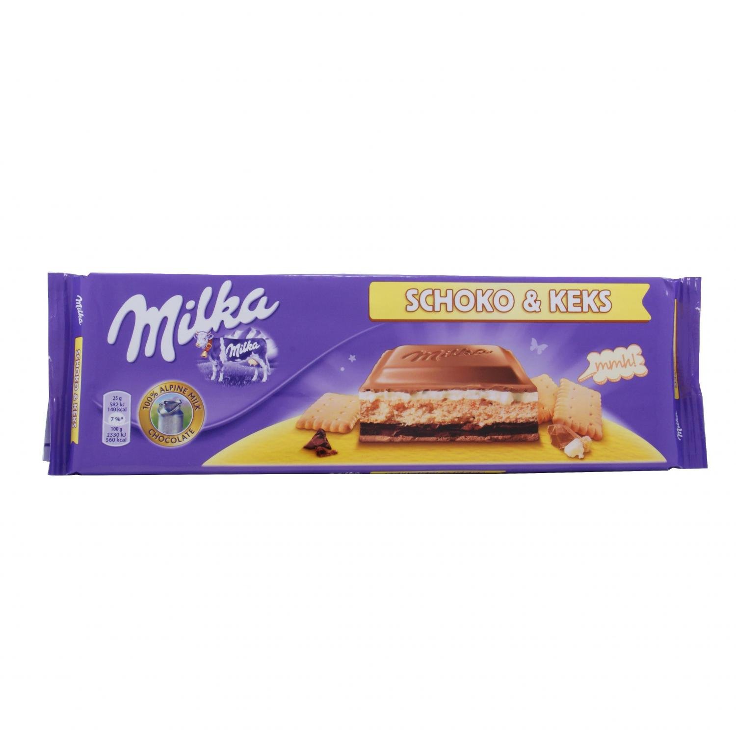 Шоколад Milka крем-печиво, 300 г (444846) - фото 1