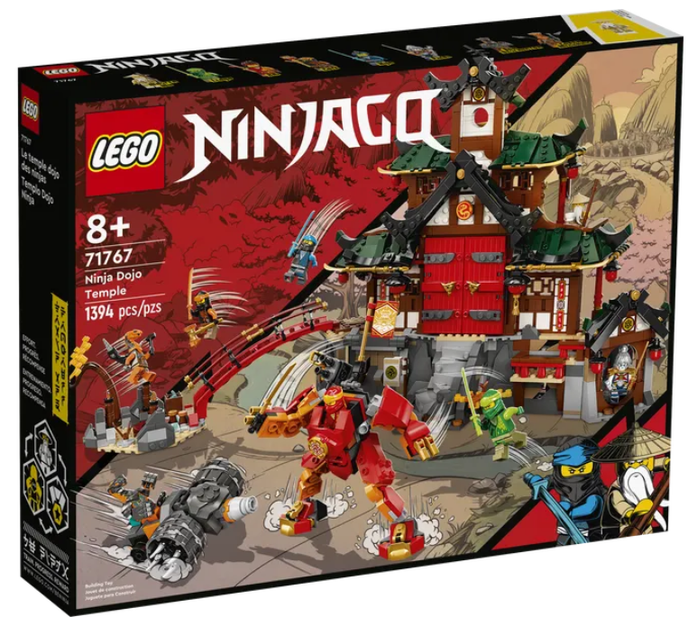 Конструктор LEGO Ninjago Храм-додзе ніндзя, 1394 деталей (71767) - фото 1