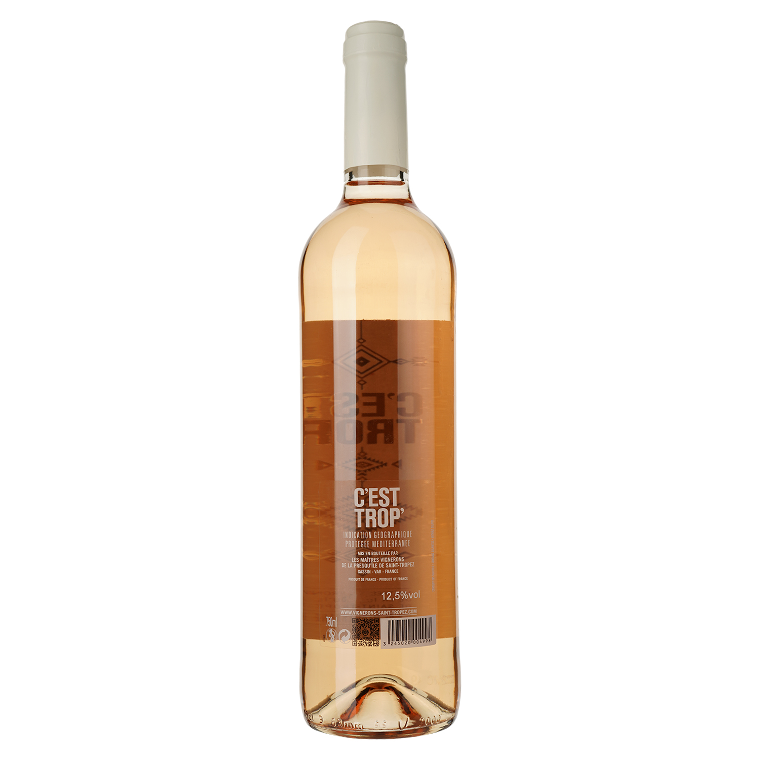 Вино Saint Tropez C’Est Trop, 12,5%, 0,75 л - фото 2