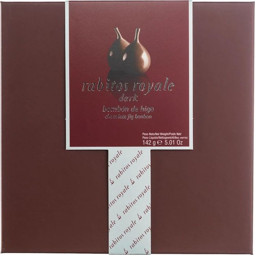Цукерки Rabitos Royale інжир у темному шоколаді, 142 г - фото 1