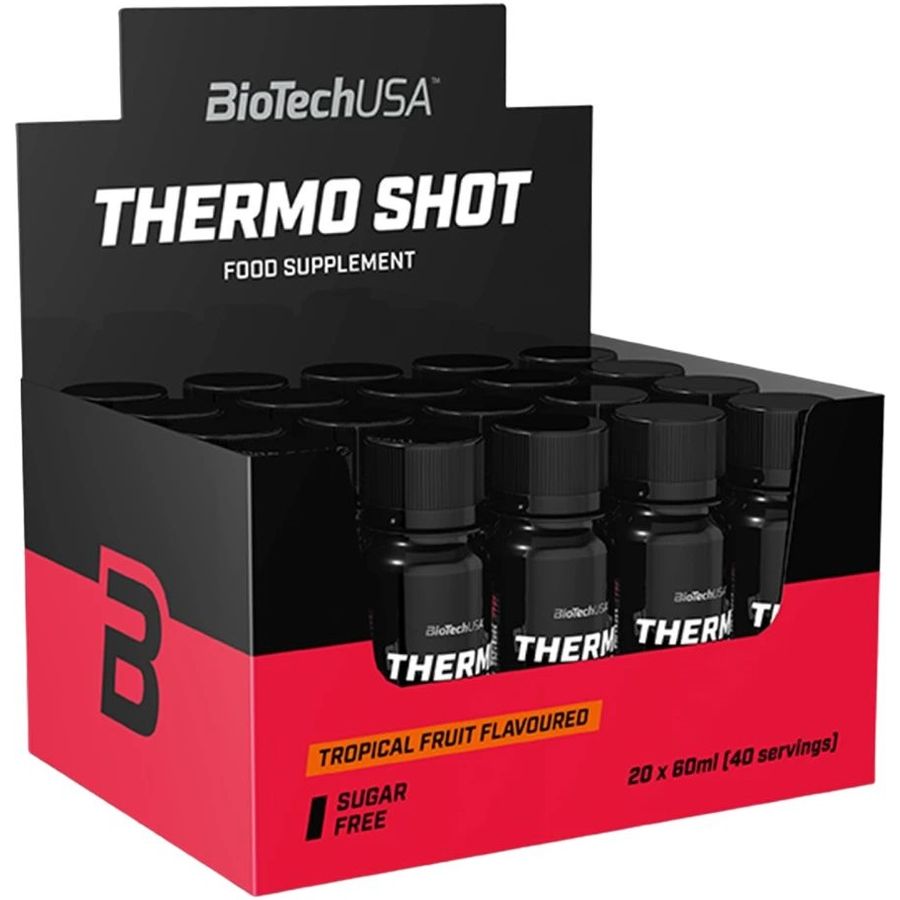 Жиросжигатель BioTech Thermo Shot Tropical Fruit 60 мл 20 шт. - фото 1