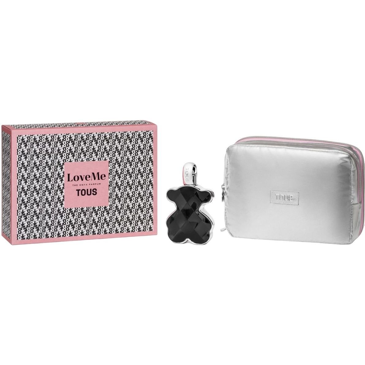 Подарочный набор для женщин Tous LoveMe The Onyx Perfume, 90 мл + косметичка - фото 1
