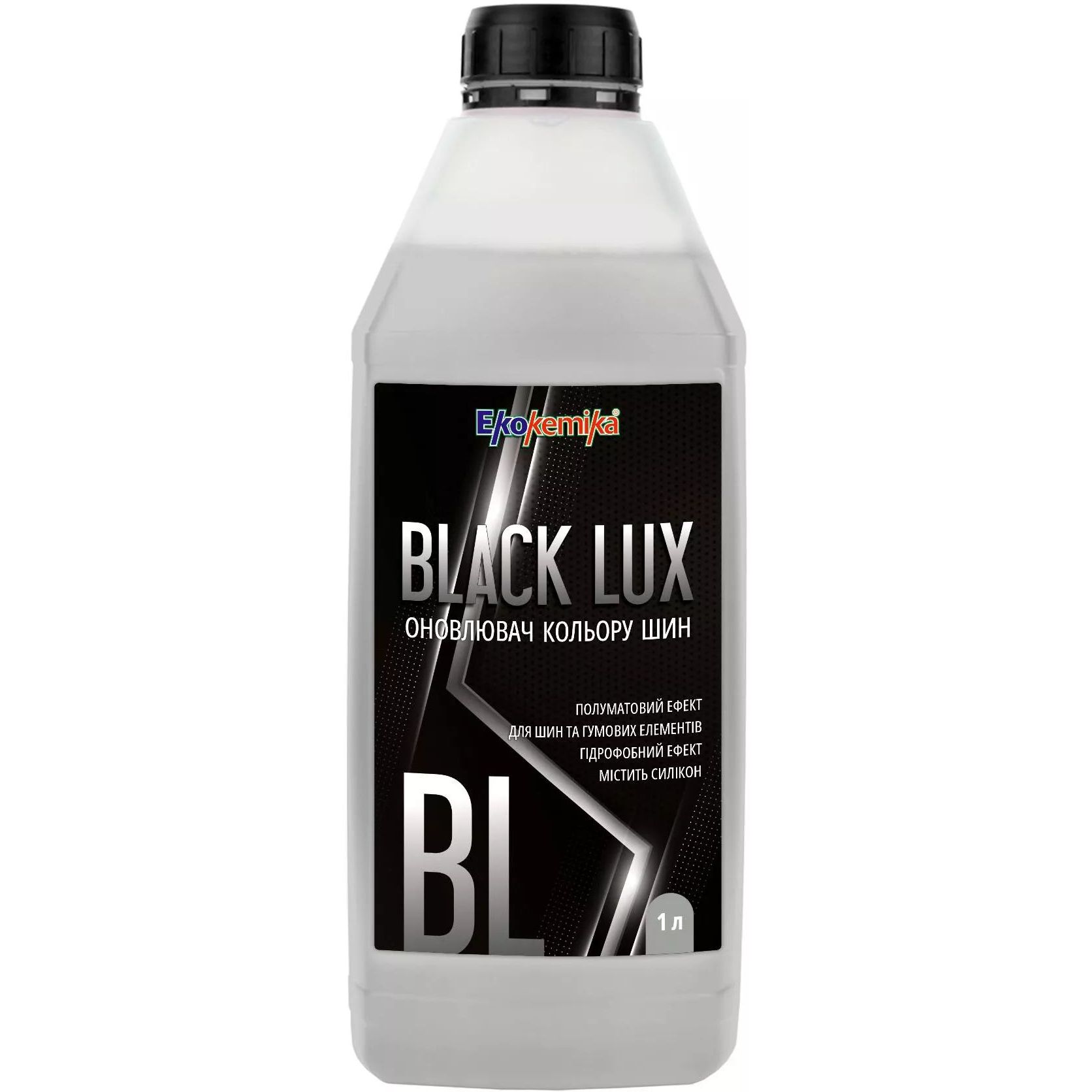 Обновитель цвета шин Ekokemika Pro Line Black Lux, 1 л (780309) - фото 1