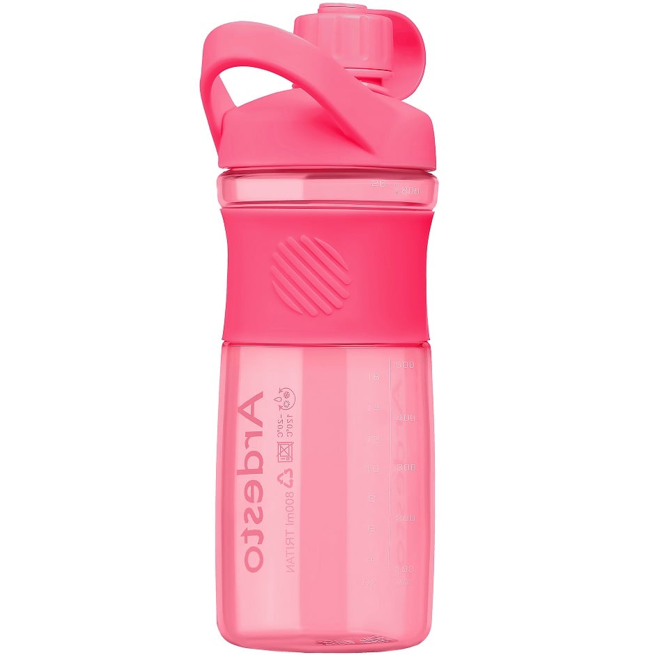 Бутылка для воды Ardesto Round Bottle, 0,8 л, розовый (AR2203TR) - фото 2