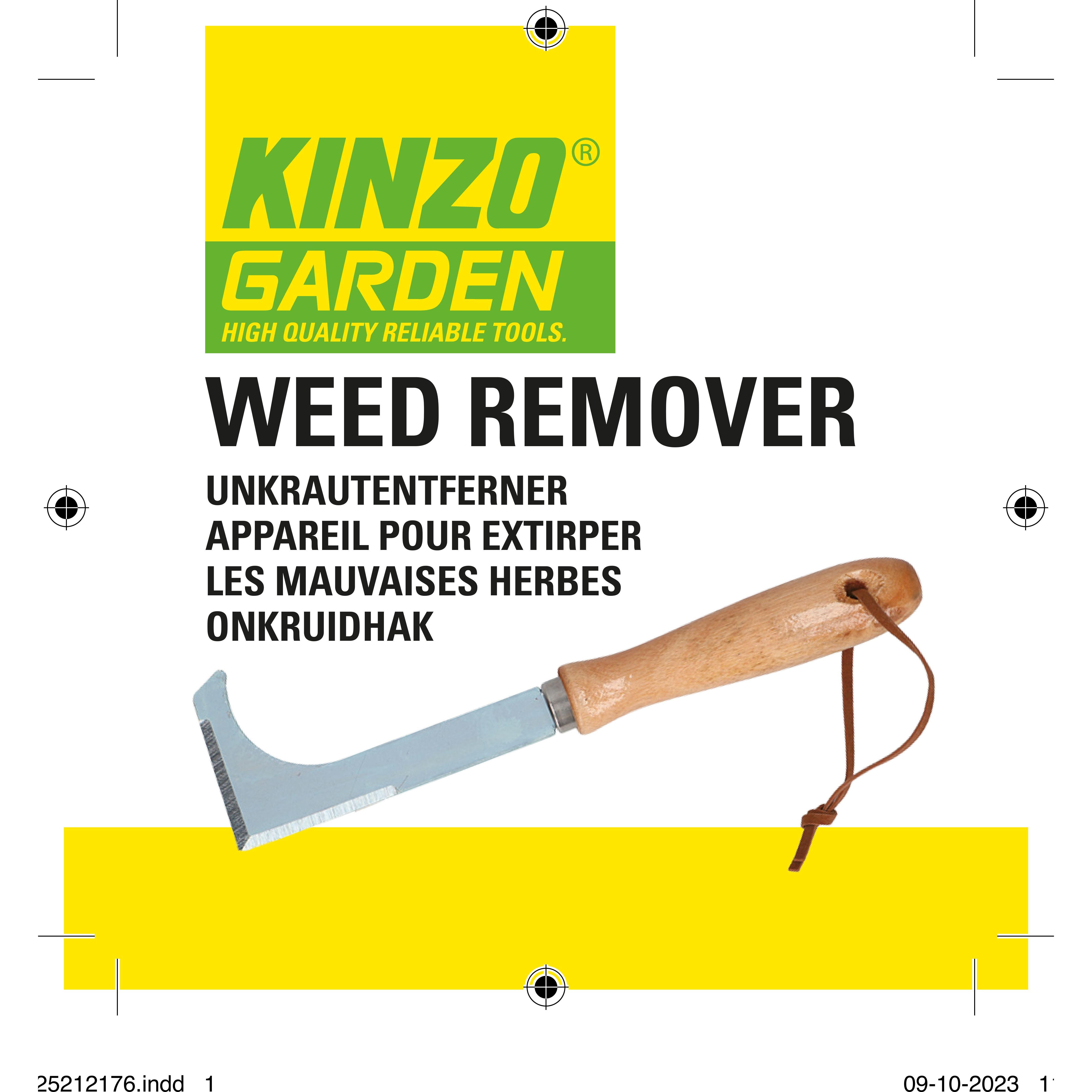 Инструмент садовый для удаления сорняков Kinzo Garden 26x7x3см - фото 4