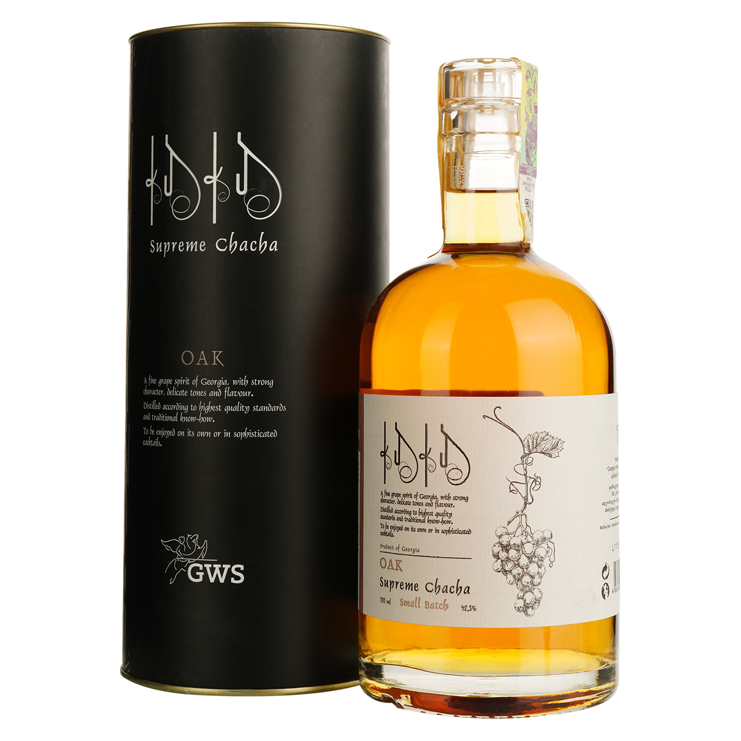 Chacha出品 Чача GWS Supreme Chacha Oak, 42%, 0,7 л купити у Києві, Україні