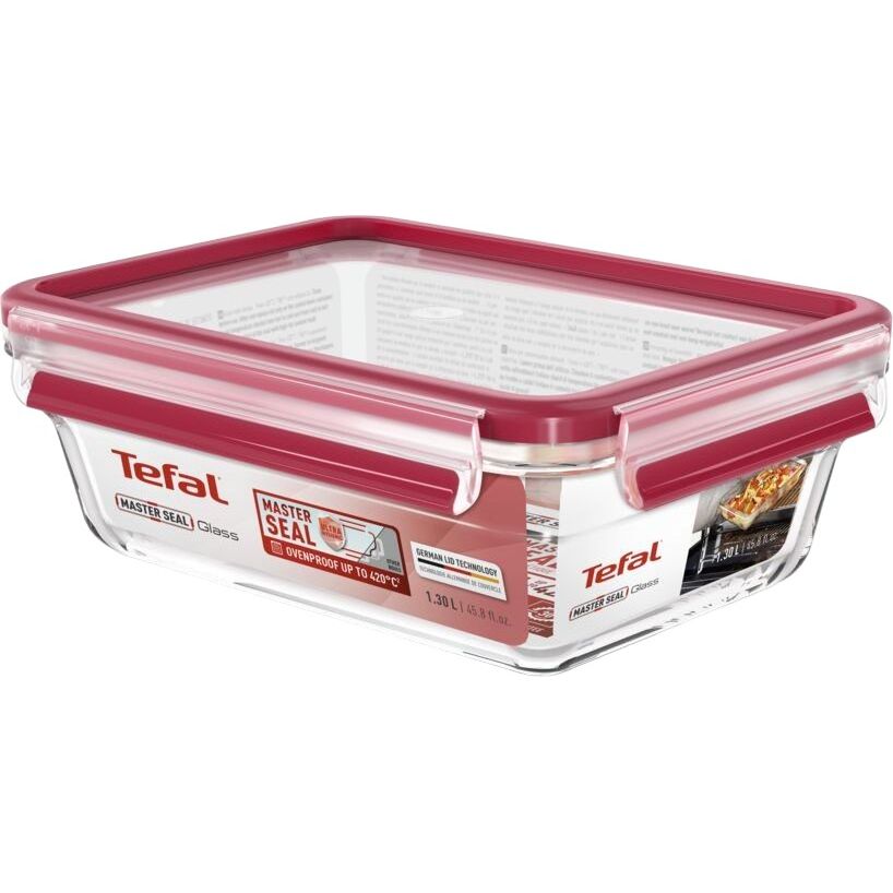 Контейнер Tefal Master Seal Glass 1.3 л (N1041010) - фото 2