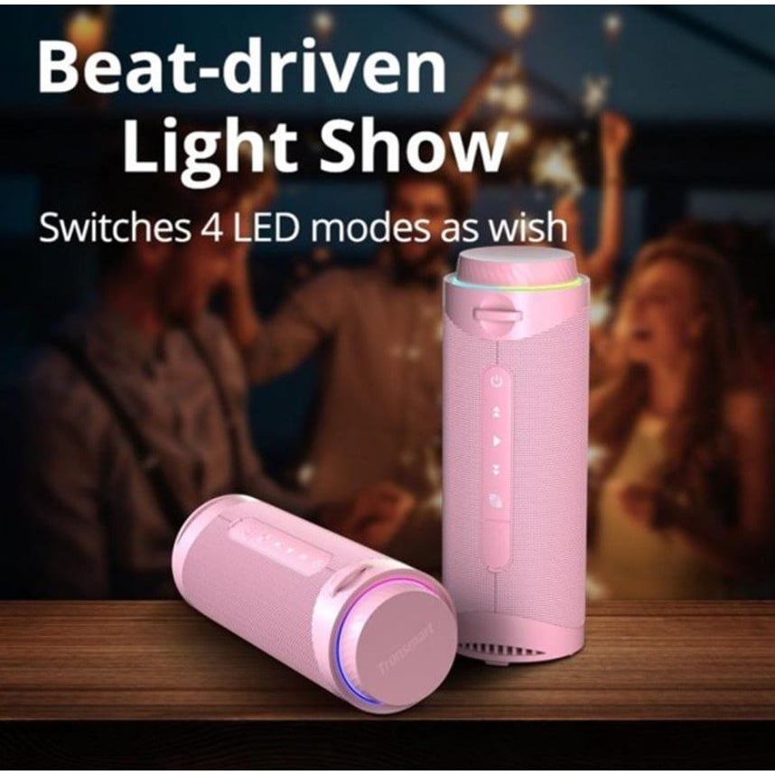 Портативна колонка Tronsmart T-7 30W TWS Bluetooth Pink - фото 6