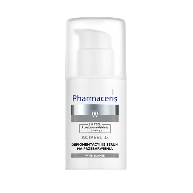 Лечебная ночная сыворотка для депигментации кожи Pharmaceris W Acipeel, 3x30 мл (E1475) - фото 1