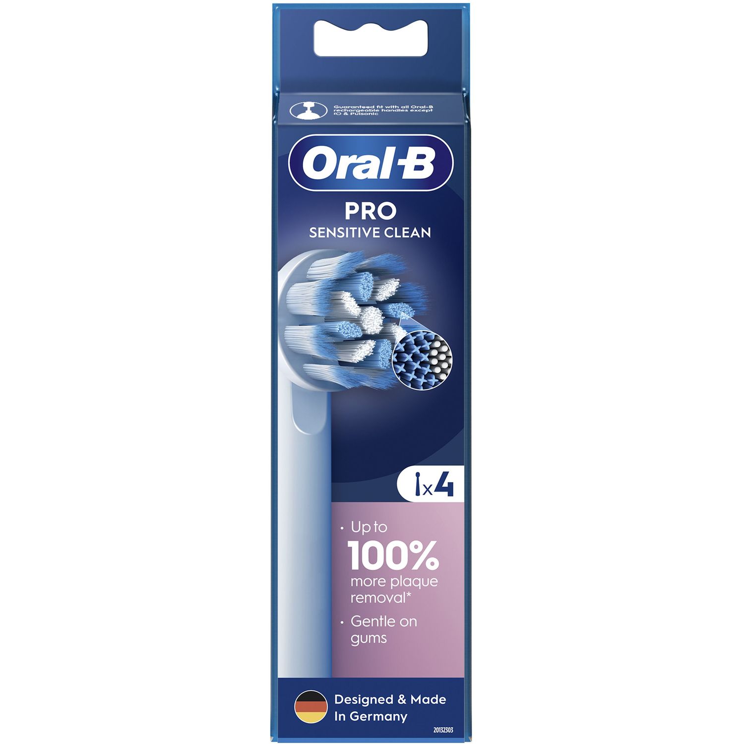 Насадки для электрической зубной щётки Oral-B Sensitive Clean, 2 шт. - фото 2